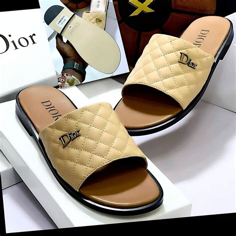 christian dior slippers black and white|Christian Dior slippers authentic.